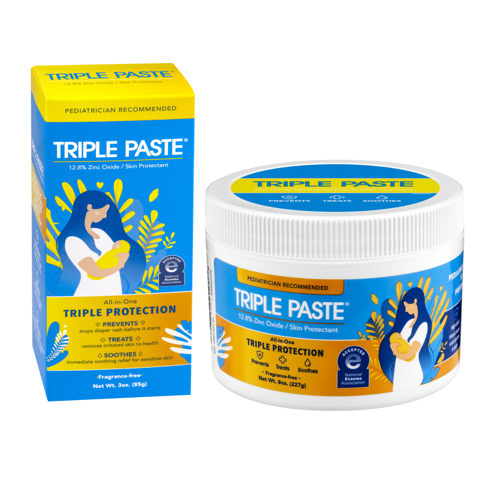 Triple Paste® Home and On-the-Go Diaper Rash Cream Bundle Triple Paste® Home and On-the-Go Diaper Rash Cream Bundle